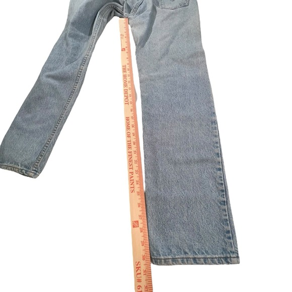 Vintage‎ Levis 585 Men's 29x32 Jeans Orange Tab Straight Relaxed Y2K Blue Retro - Picture 7 of 12